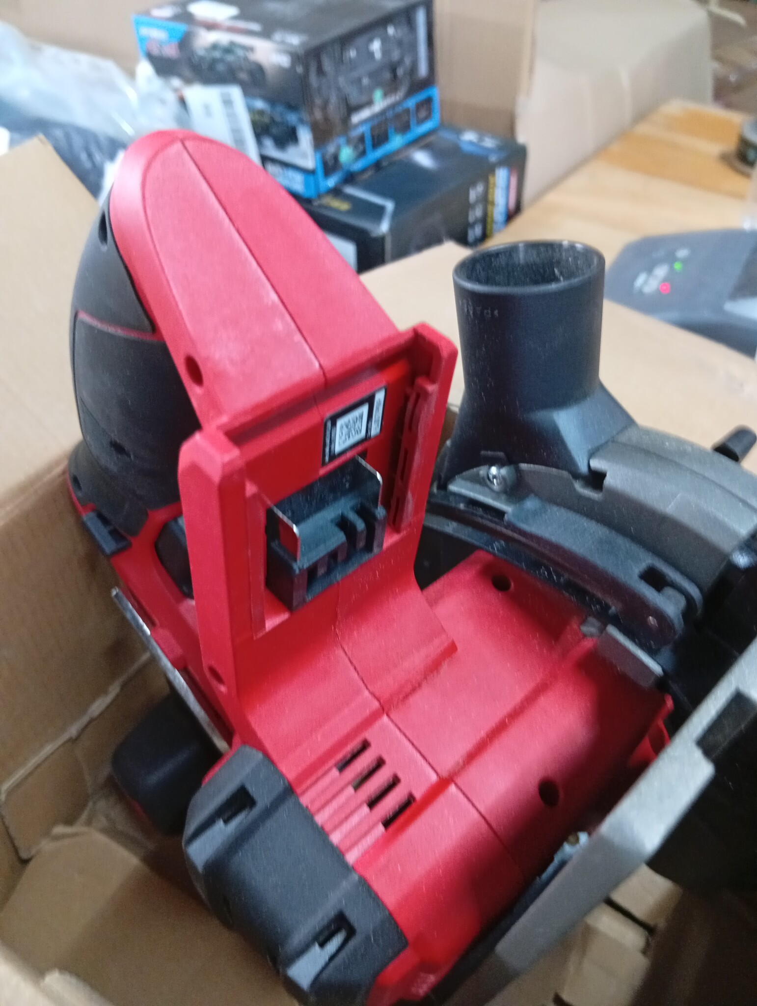 Einhell Accu-handcirkelzaag TE-CS 18/150 Li-Solo - Rood/Zwart
