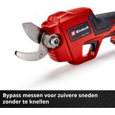 Einhell Accu-Takkenschaar GE-LS 18 Li-Solo, Rood/Zwart, 28 mm Snijcapaciteit