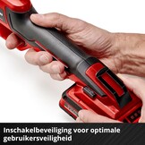 Einhell Accu-Takkenschaar GE-LS 18 Li-Solo, Rood/Zwart, 28 mm Snijcapaciteit