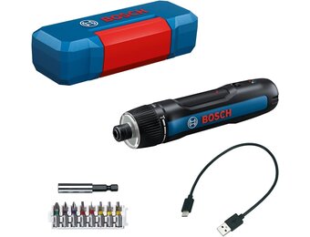 Bosch GO 3 Accuschroevendraaier - 34% Korting - Incl. 8-delige Bitset