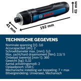 Bosch GO 3 Accuschroevendraaier - 34% Korting - Incl. 8-delige Bitset