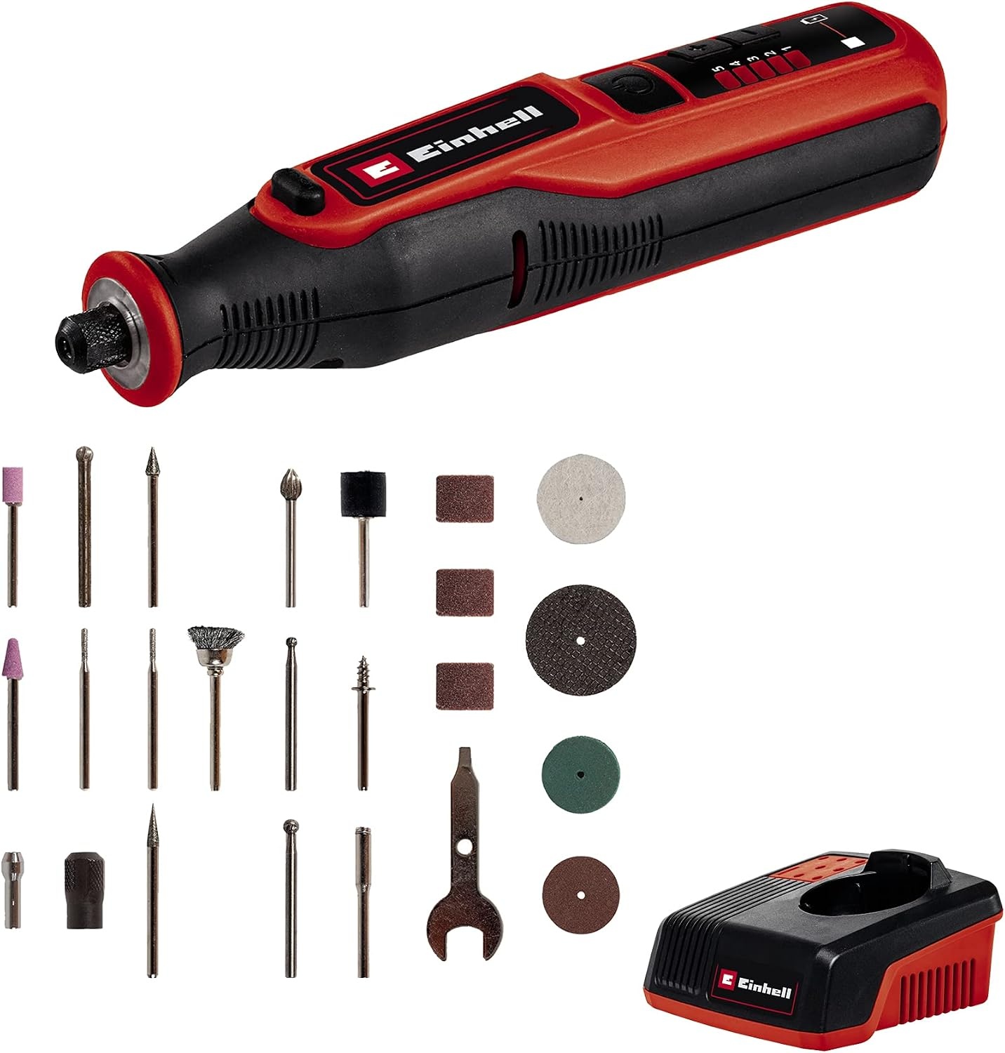 Accu Slijp- en Graveermachine 7,2V Li-ion 26000 RPM met 57 Delen Korting 34%