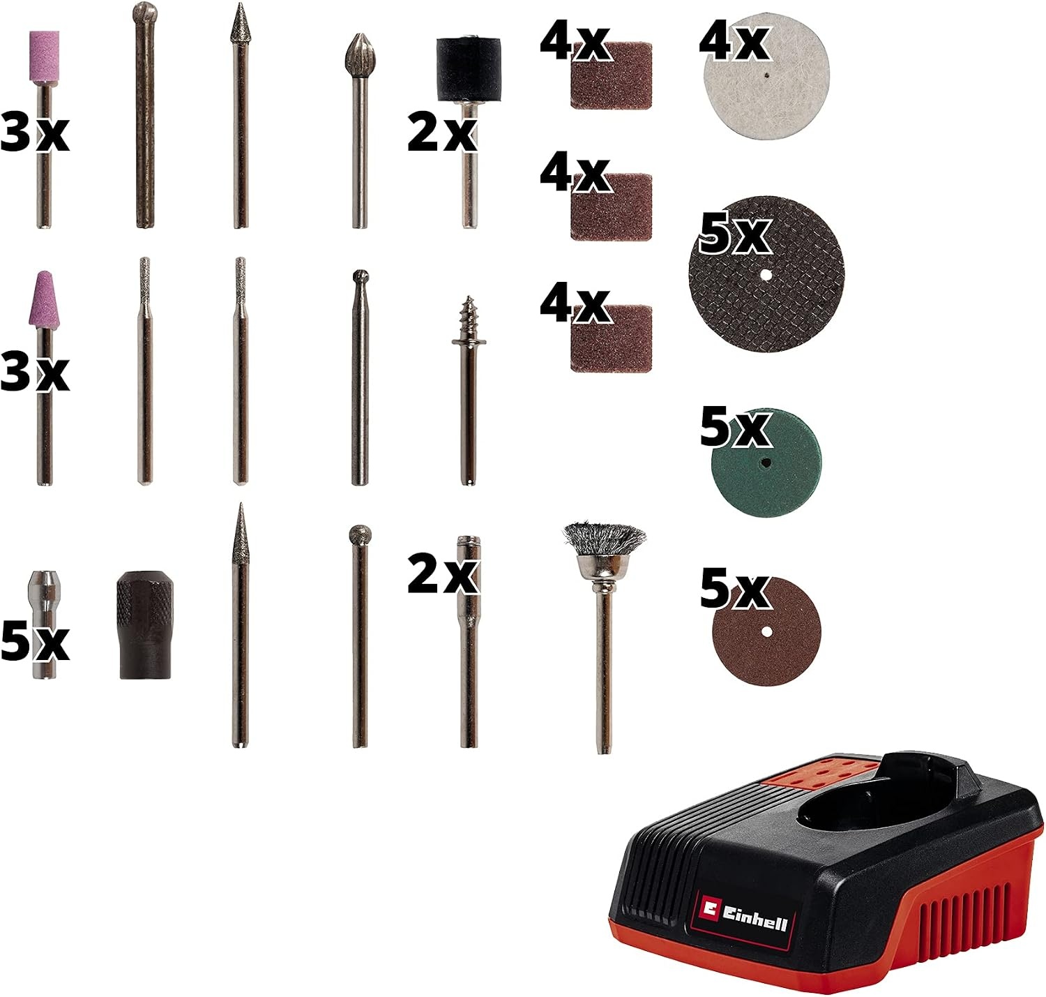 Accu Slijp- en Graveermachine 7,2V Li-ion 26000 RPM met 57 Delen Korting 34%