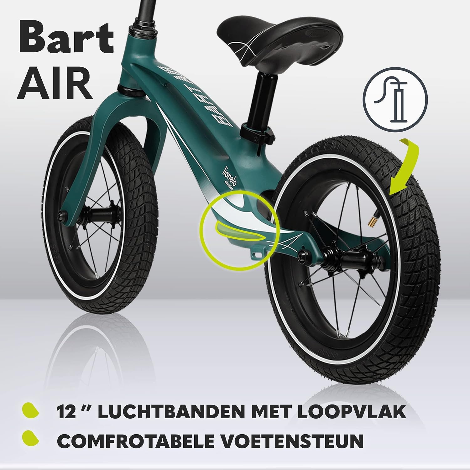Lionelo Bart Air Loopfiets - 34% Korting - Magnesium Frame - Luchtbanden