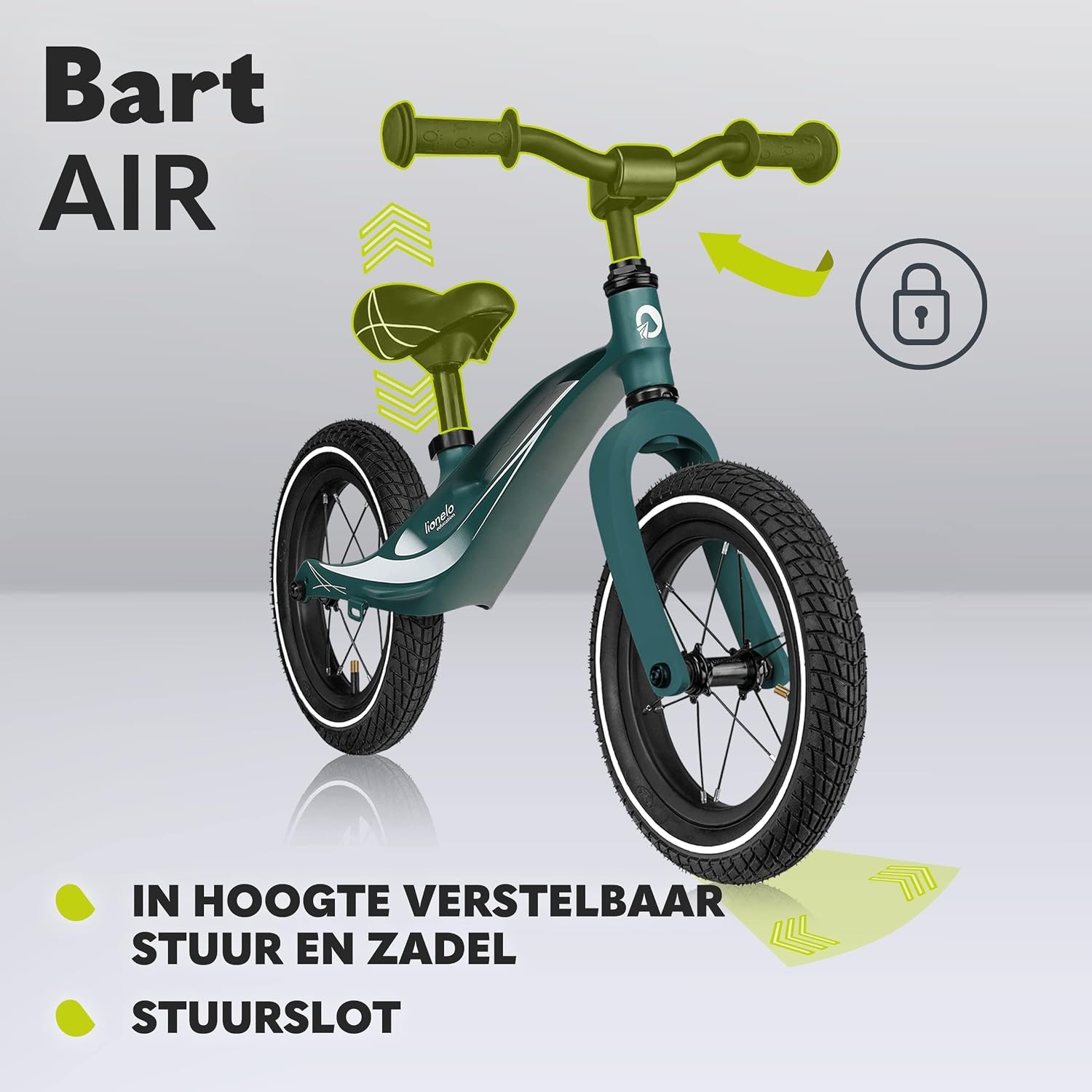Lionelo Bart Air Loopfiets - 34% Korting - Magnesium Frame - Luchtbanden