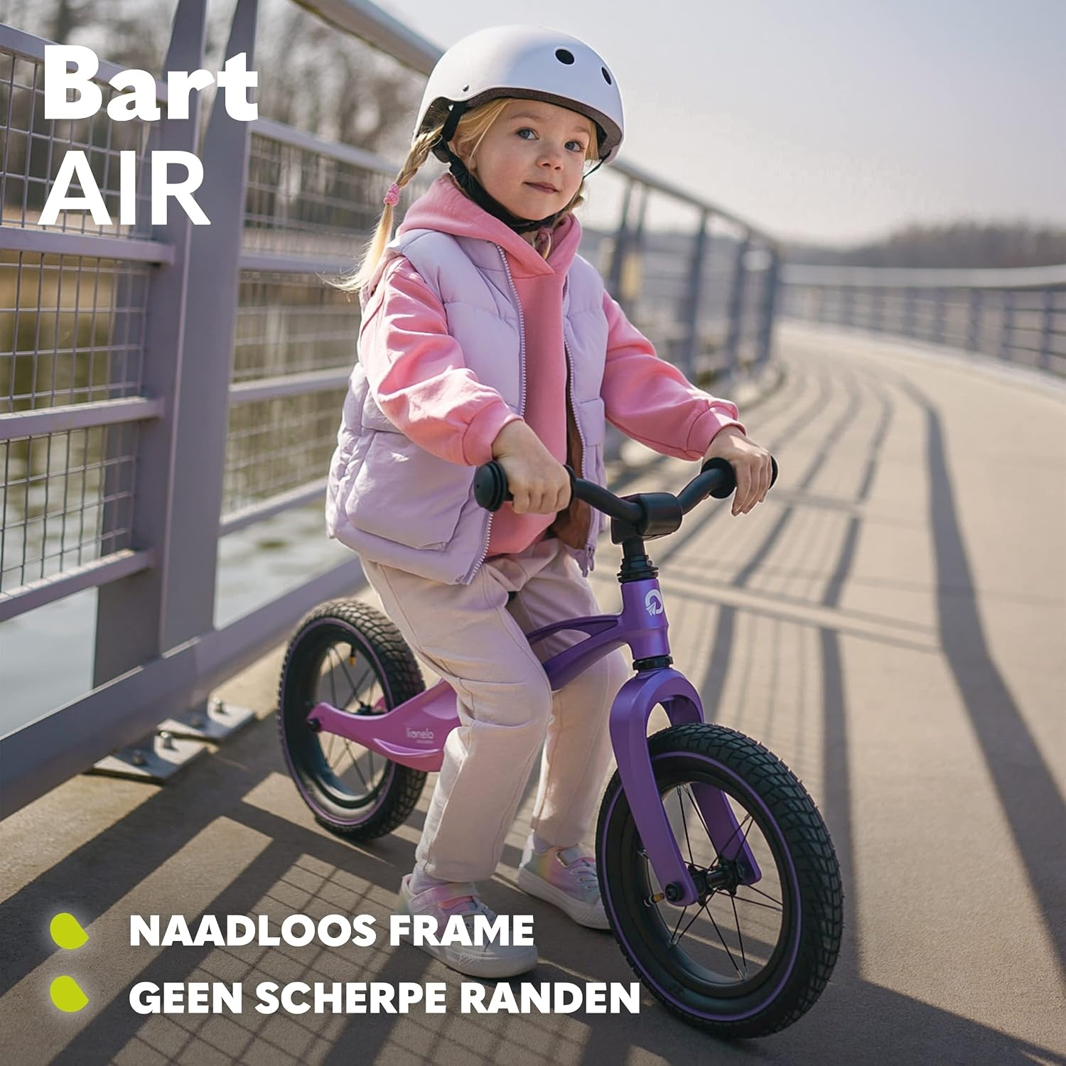 Lionelo Bart Air Loopfiets - 34% Korting - Magnesium Frame - Luchtbanden