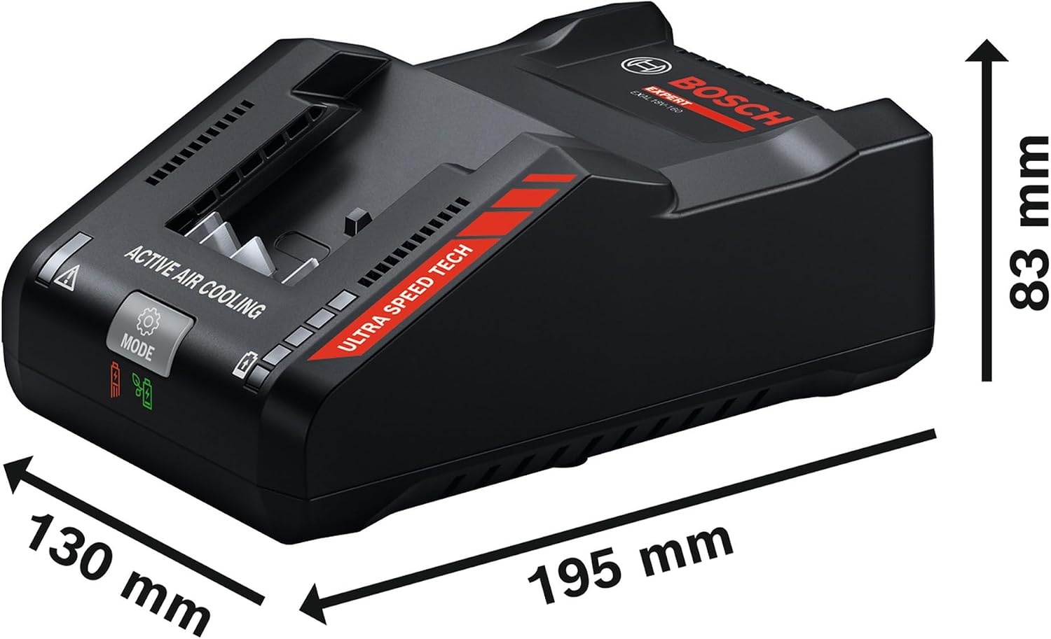 Bosch 18V Snellader Dubbel 16A - 34% Korting