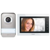 Video Deurintercomset 1/2-gezin 7" Kleurenmonitor Wit - 35% Korting