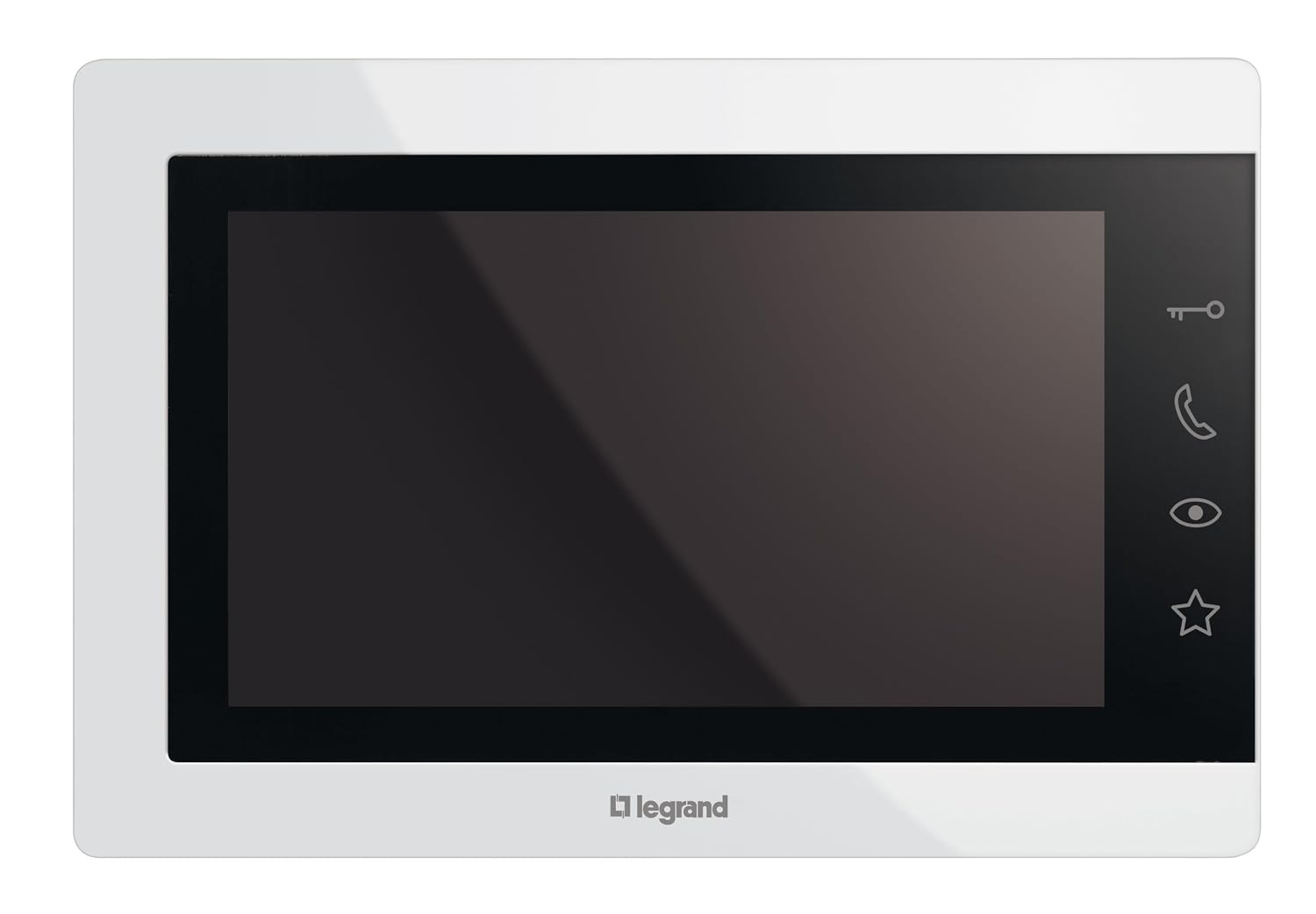 Video Deurintercomset 1/2-gezin 7" Kleurenmonitor Wit - 35% Korting