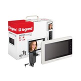 Video Deurintercomset 1/2-gezin 7" Kleurenmonitor Wit - 35% Korting