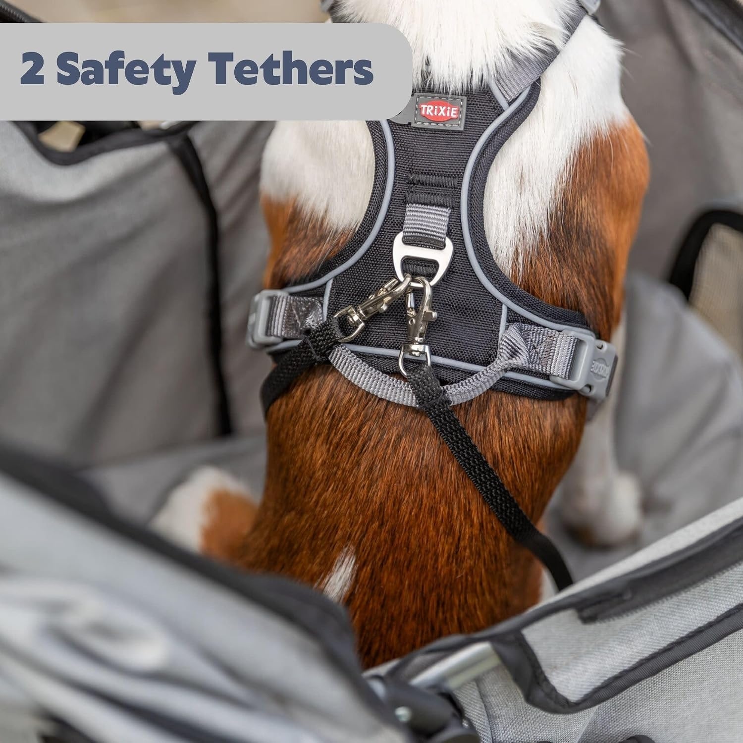 Hondenbuggy Zwart - Ideaal voor Oudere Honden - 34% Korting