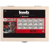 Einhell 15-delige freesset (8mm schacht) - 33% korting