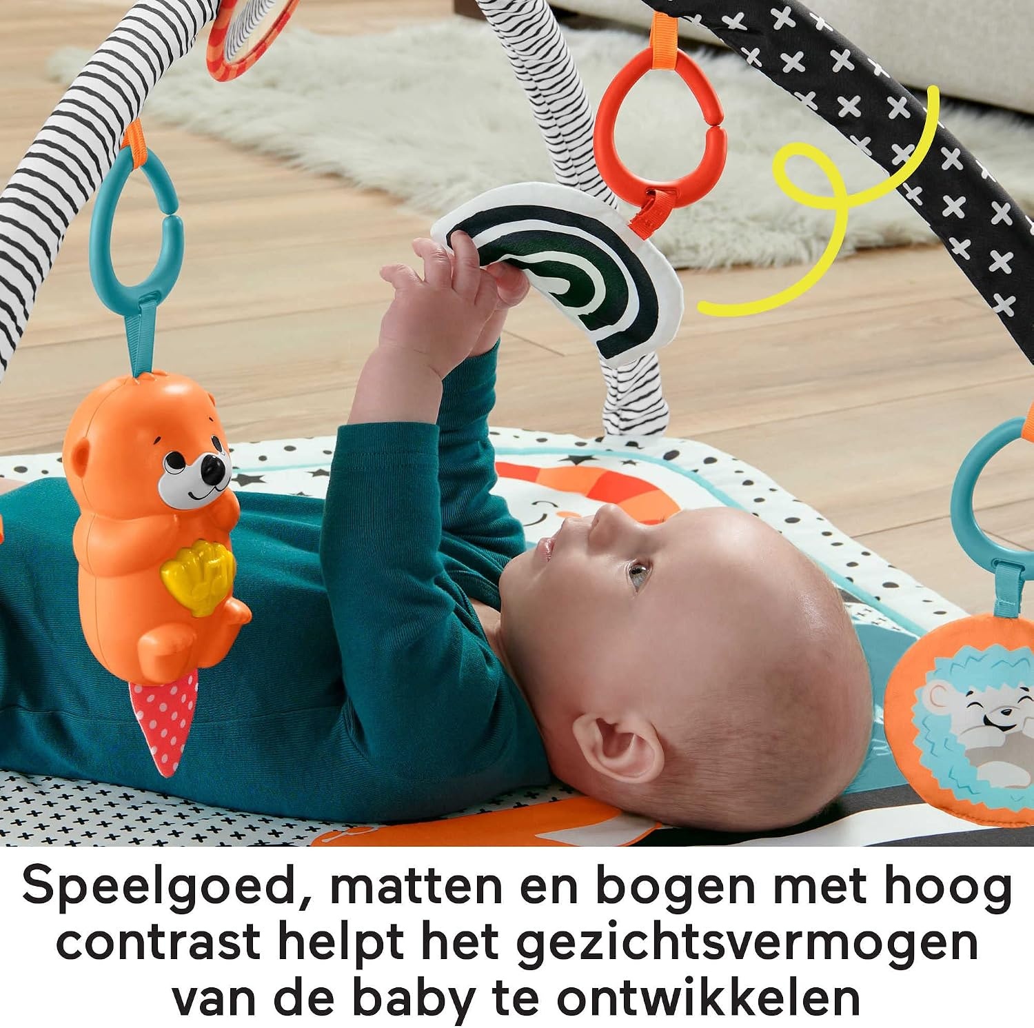 Fisher-Price 3-in-1 Muziek Speelgoedgym - 34% Korting - 0m+