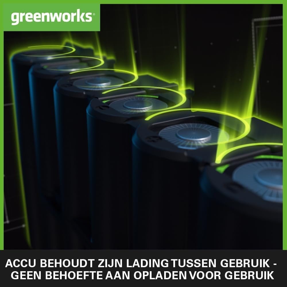 Greenworks 24V 2Ah Accu - 33% Korting