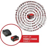 Einhell Power X-Change Starterset 4.0 Ah Accu en Snellader - 33% Korting