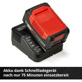 Einhell Power X-Change Starterset 4.0 Ah Accu en Snellader - 33% Korting