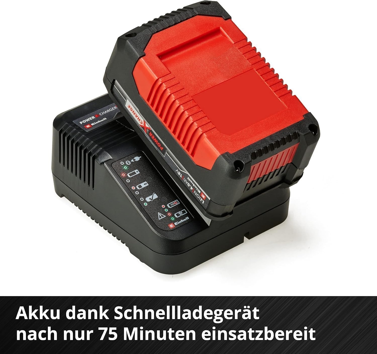 Einhell Power X-Change Starterset 4.0 Ah Accu en Snellader - 33% Korting