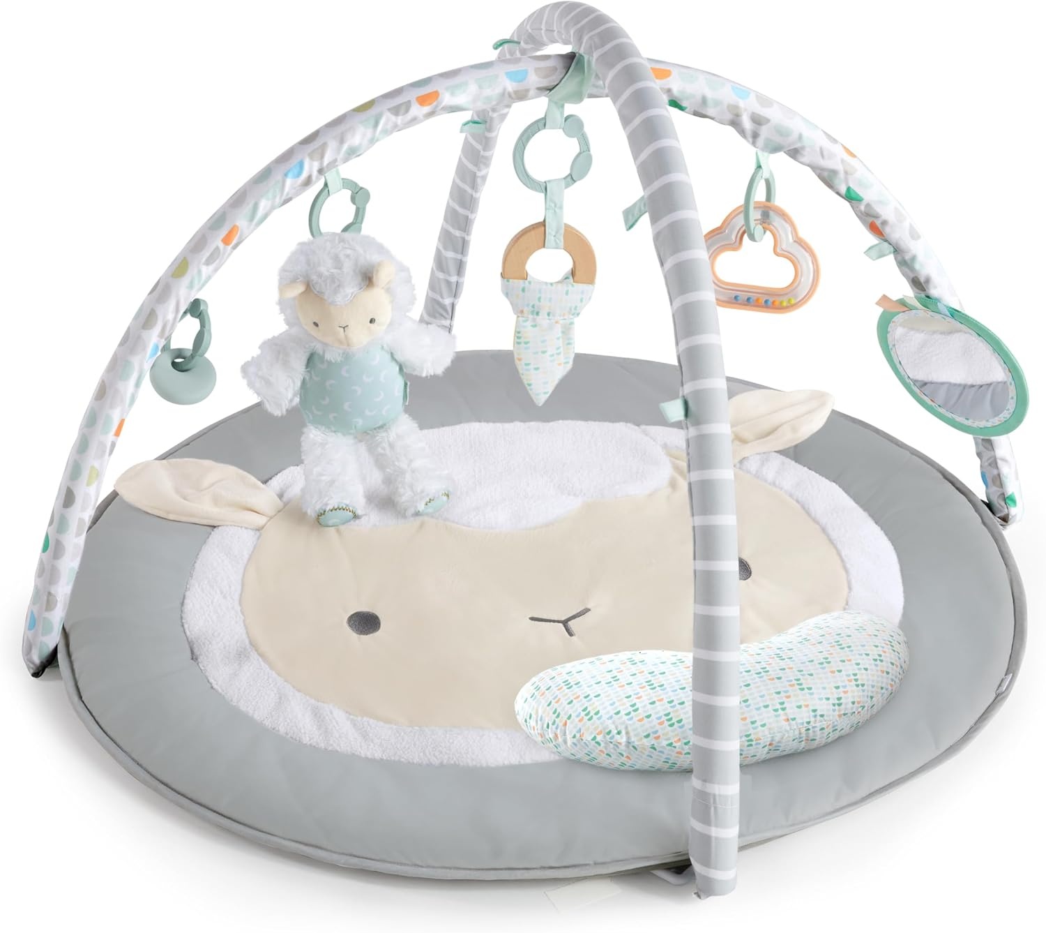 Ingenuity Speelkleed met boog, Sheppy's Spot, Grijs - 34% Korting!