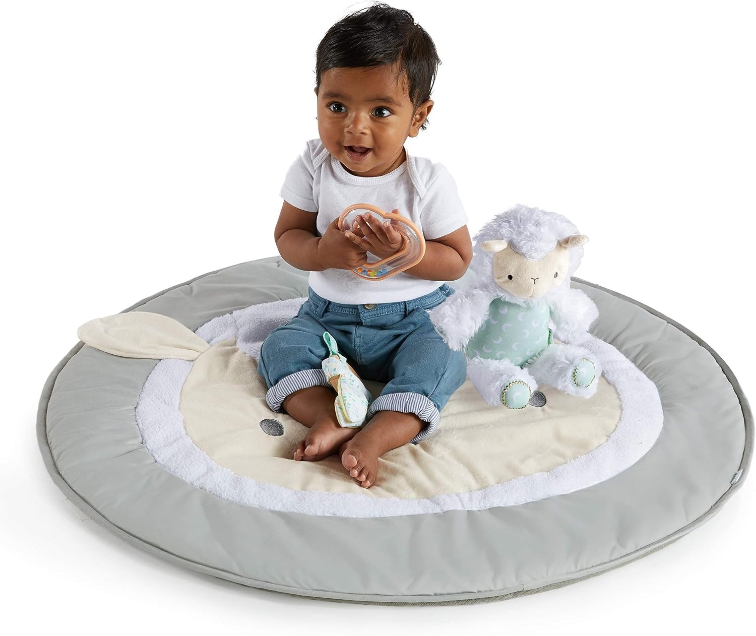 Ingenuity Speelkleed met boog, Sheppy's Spot, Grijs - 34% Korting!