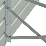 Plantenbak Verhoogd Staal Grijs 480x80x77 cm - 52% Korting