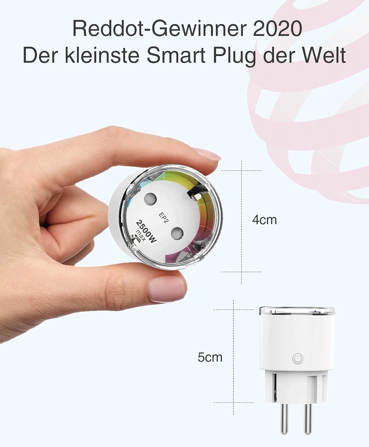 GHome Smart Wifi-stopcontacten (4 stuks) - Meet Stroomverbruik met 33% Korting