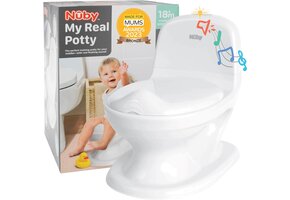 Plaspotje Kinderen Wit met Doorspoelgeluid - 40% Korting