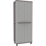 Terry, Jwood 268, 2-deurs kast met 3 interne planken - 68x37,5x170 cm - Maat 68x37,5x170 cm
