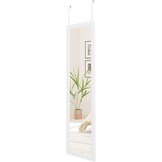 Dripex Wandspiegel met Ophangsysteem - 33 x 119 cm - Wit
