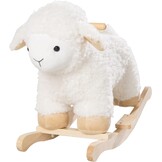 Roba Schommelschaap, schommeldier 'schap' met zachte stoffen bekleding, schommelstoel voor peuters, schommelspeelgoed vanaf 18 maanden