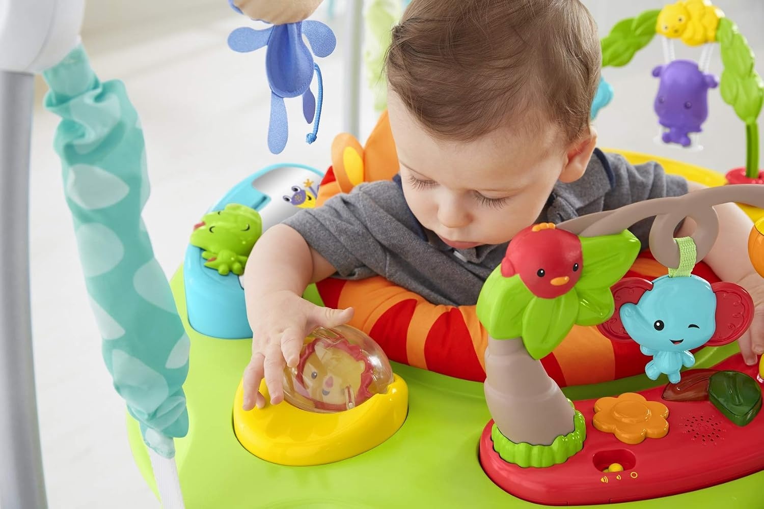 Fisher-Price Roarin' Rainforest Jumperoo - Multicolor - Tot 11,3 kg