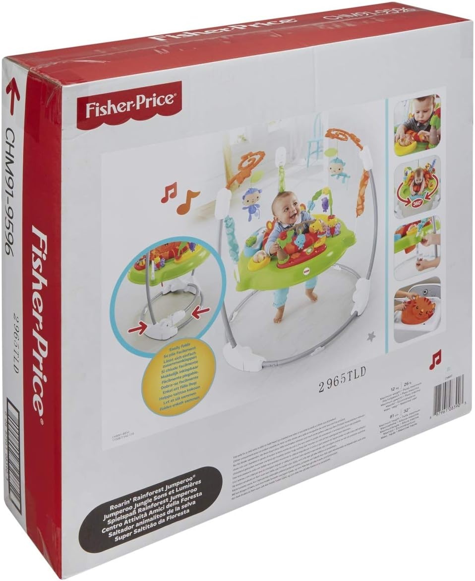 Fisher-Price Roarin' Rainforest Jumperoo - Multicolor - Tot 11,3 kg