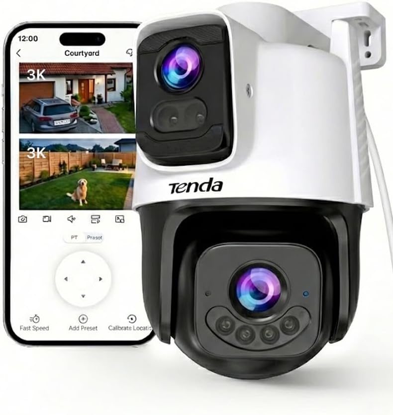 Tenda 5MP outdoor bewakingscamera, CH10