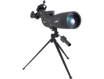 Svbony SV28 Spotting Scope 25-75x70, BAK4 Prism MC Optiek Monoculair met Statief Telefoon Adapter 45 Gebogen Oculair Spotting Scope voor het observeren van vogels (zwart)