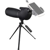 Svbony SV28 Spotting Scope 25-75x70, BAK4 Prism MC Optiek Monoculair met Statief Telefoon Adapter 45 Gebogen Oculair Spotting Scope voor het observeren van vogels (zwart)