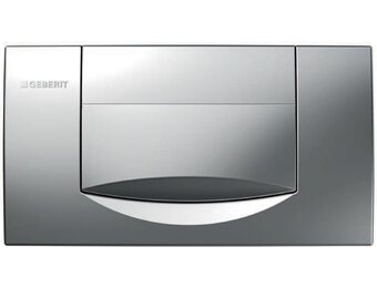 Geberit Betteieningsplaat 200F, spoel-stop-spoel, 115.222.46.1, Kleur: Mat verchroomd