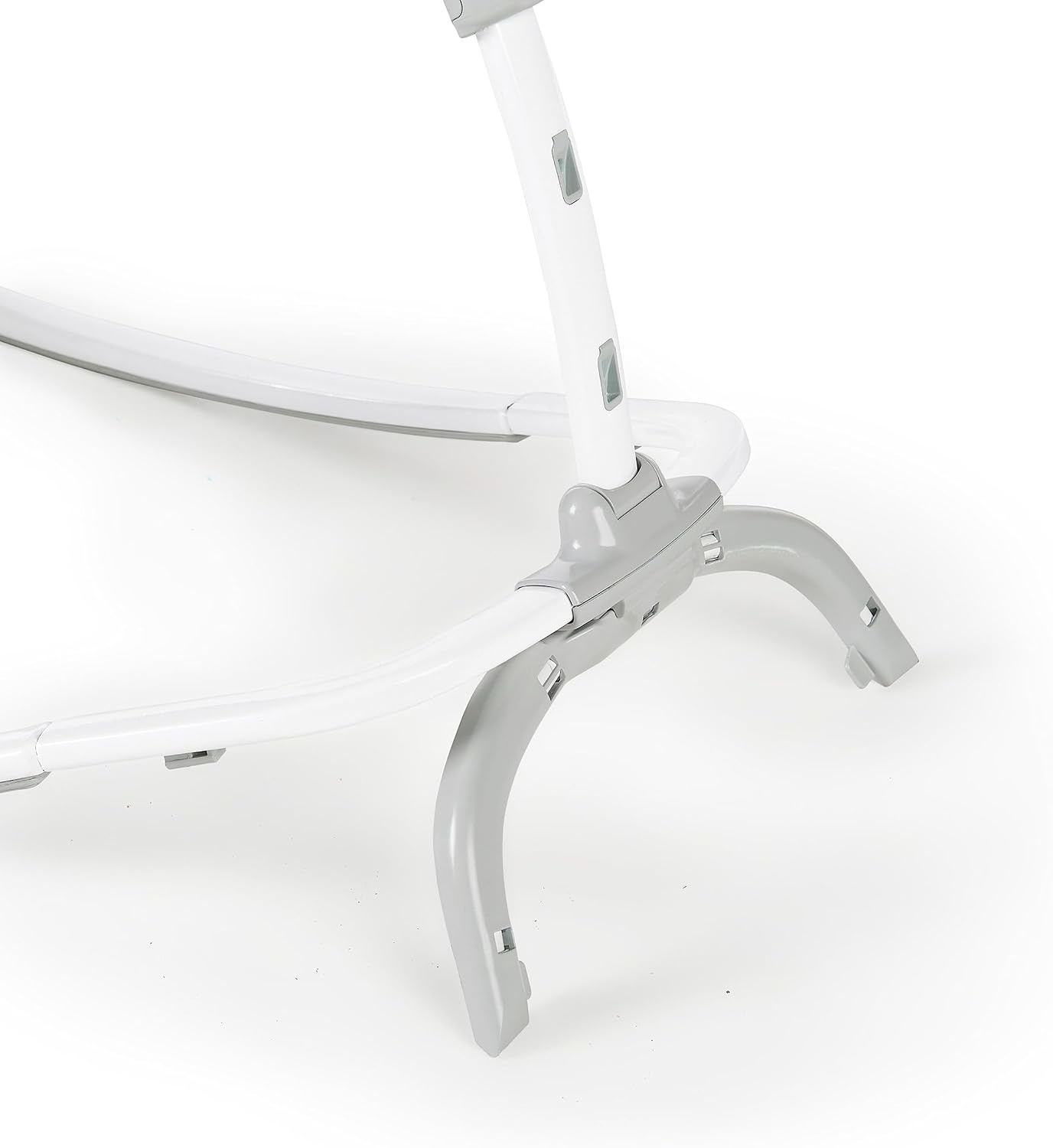 Ingenuity 2-in-1 lichtgewicht schommelstoel van baby tot peuter en wipstoel – speelmat voor buikligging, trillingen en geluiden, 0–30 maanden tot 18,1 kg (Cuddle Lamb)