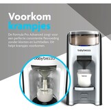 BabyBrezza FRP0046 Formula Pro Advanced Babyflesmaker, Gedoseerd En Mengt Heet Water En Melkpoeder Met Één Druk Op De Knop, Zwart, 1 Stuk