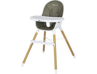 Bebeconfort Avista 2-in-1 Kinderstoel - Meegroeistoel - Mineral Green