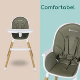 Bebeconfort Avista 2-in-1 Kinderstoel - Meegroeistoel - Mineral Green