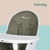 Bebeconfort Avista 2-in-1 Kinderstoel - Meegroeistoel - Mineral Green