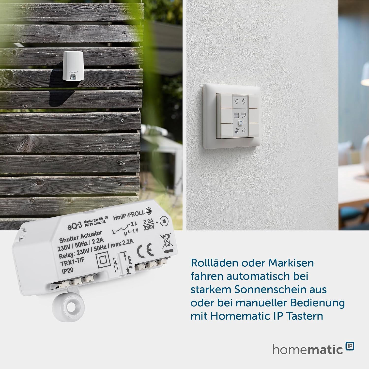 Homematic IP Rolluikacteur