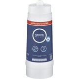 GROHE Blue UltraSafe, 40575002 Filterpatroon, inhoud 3000 liter, filtert bacteriën en microplastic, vermindert storende stoffen