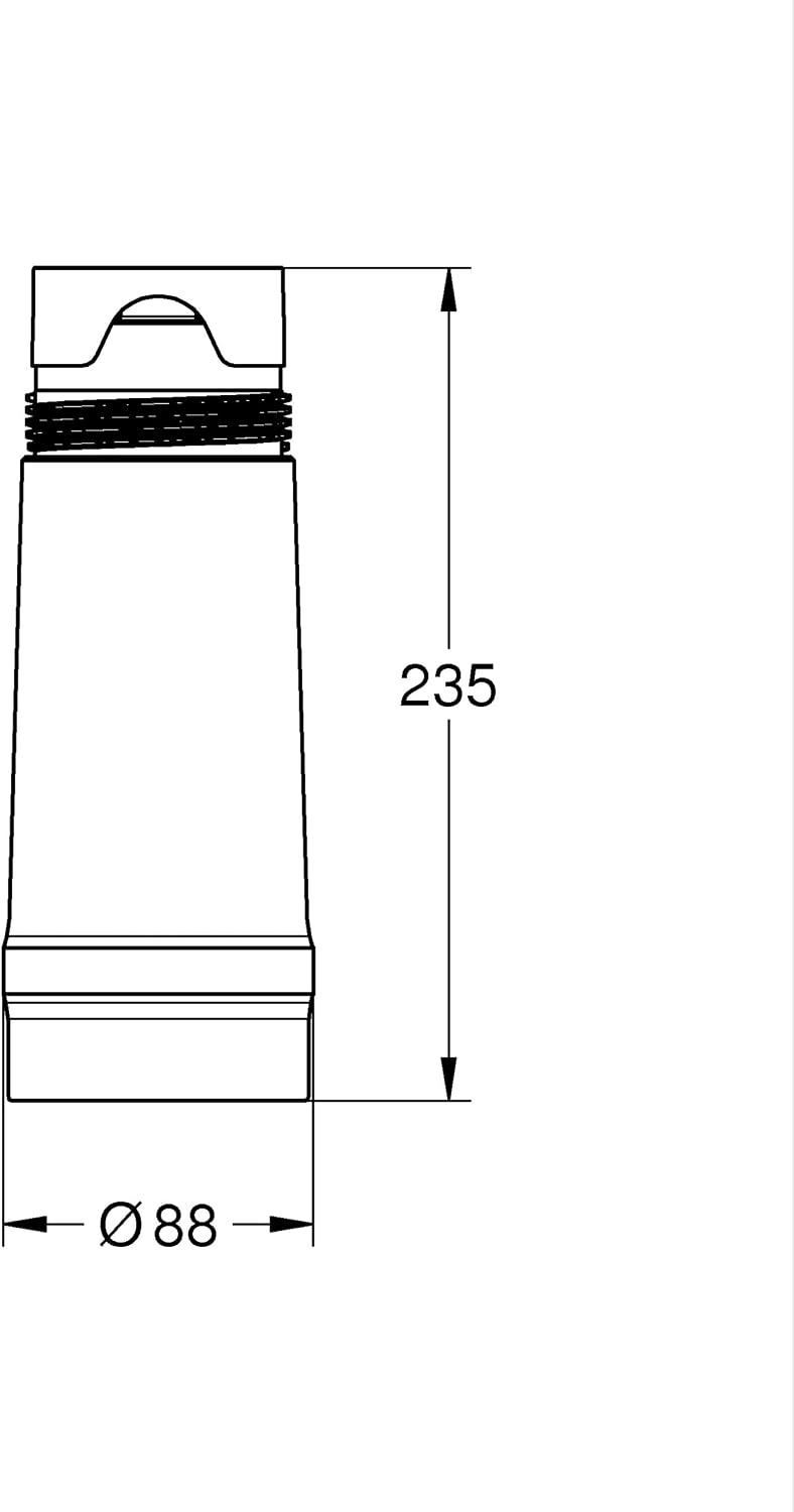 GROHE Blue UltraSafe, 40575002 Filterpatroon, inhoud 3000 liter, filtert bacteriën en microplastic, vermindert storende stoffen