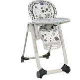 Chicco - Kinderstoel Polly Progres5 - Eetstoel en Stoelverhoger - Kantelbare Rugleuning - 8 Hoogtes - Vanaf Geboorte tot 3 Jaar - Anthracite