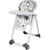 Chicco - Kinderstoel Polly Progres5 - Eetstoel en Stoelverhoger - Kantelbare Rugleuning - 8 Hoogtes - Vanaf Geboorte tot 3 Jaar - Anthracite