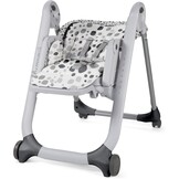 Chicco - Kinderstoel Polly Progres5 - Eetstoel en Stoelverhoger - Kantelbare Rugleuning - 8 Hoogtes - Vanaf Geboorte tot 3 Jaar - Anthracite