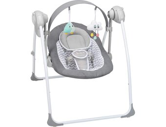 Badabulle Comfort Babywip - Wit/Grijs