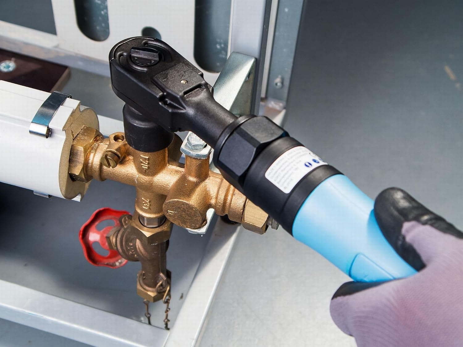 HAZET ratelschroevendraaier 9022P-1 I 1/2 inch (12,5 mm) I vierkantaandrijving I lengte 354,3 mm I Krachtig en precies'.