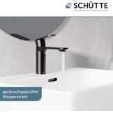 SCHÜTTE MONTANA 32316 Wastafelarmatuur, kraan badkamer met afvoergarnituur