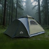 Night Cat Pop Up Tent voor 3 4 Personen: Waterdichte Kampeertent Eenvoudig Op Te Zetten voor Familie festivals Kampeer Picknicks in Tuin Achtertuin Park